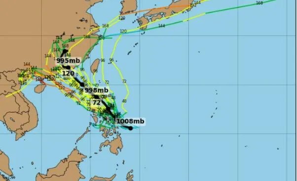 2020广东台风最新消息实时路径 今年第2号台风鹦鹉会来广东吗