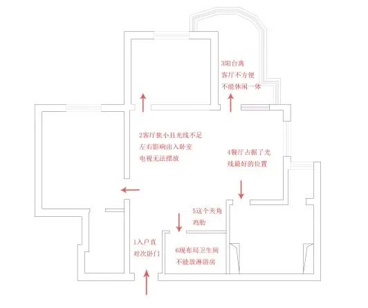 北京86㎡鸡肋户型，8处神奇改造，让面积增大一倍！