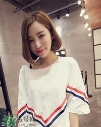 内扣梨花头短发_梨花头短发发型图片