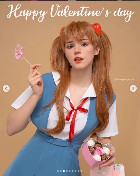 身材颜值一样不缺！可萝可御俄罗斯美女Coser合集！