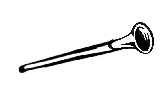 乐器黑管怎么画？