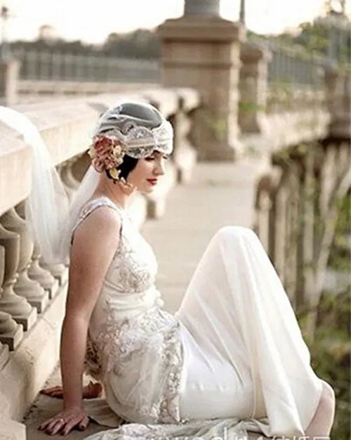 中短发新娘造型设计欣赏 百变新娘有哪些时尚装扮