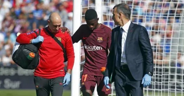 登贝莱伤缺三到四个月，巴萨该如何调整？