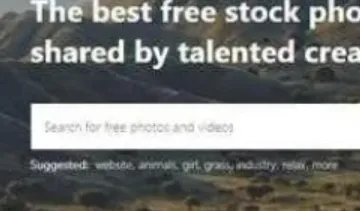 十大免费图片素材网站