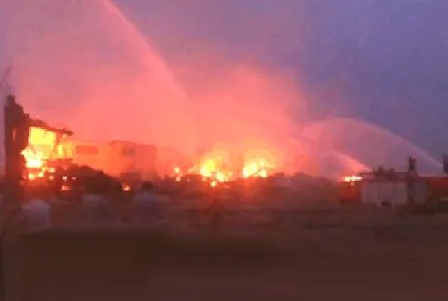 吉林一粮仓突发火灾粮食损失如何?