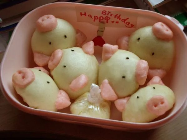 小猪牛奶馒头的介绍