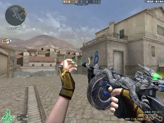 《CF》汤姆逊烈龙英雄级皮肤星空登场