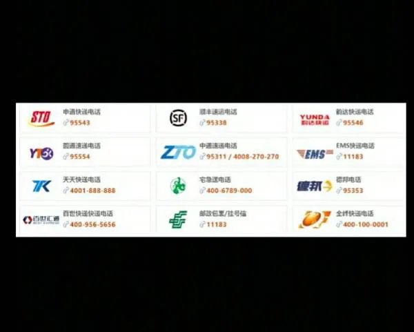 顺丰快递电话号码多少？