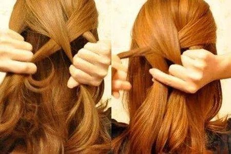 如何编四股麻花辫图解