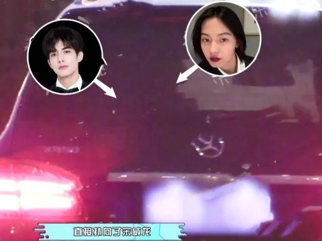 宋威龙赵佳丽车内热吻图 俩人怎么认识的