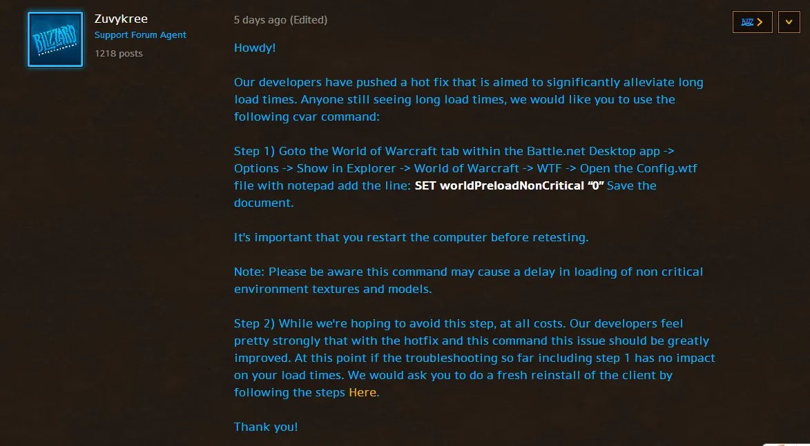 《魔兽世界》怀旧服卡蓝条解决方法