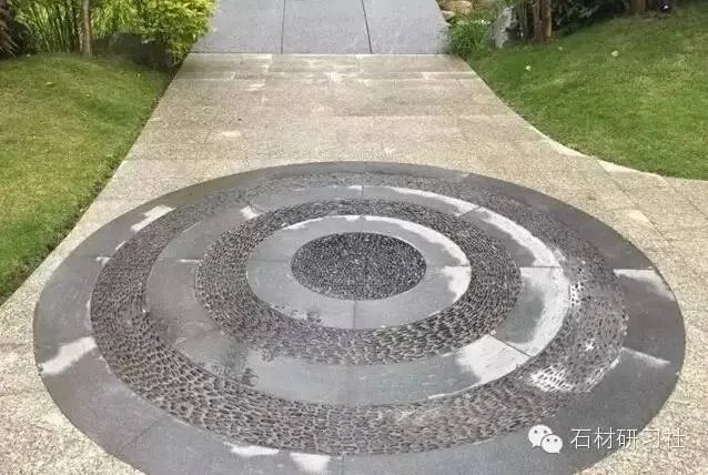 G654芝麻黑石材装饰应用案例