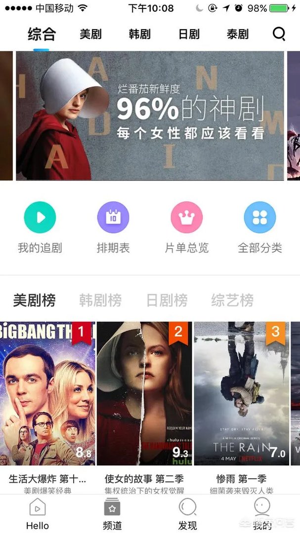 哪里可以看美剧?