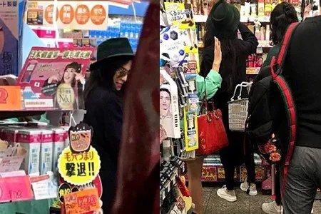 李晨妹妹幼时照被曝光大黑牛携未婚妻逛日本