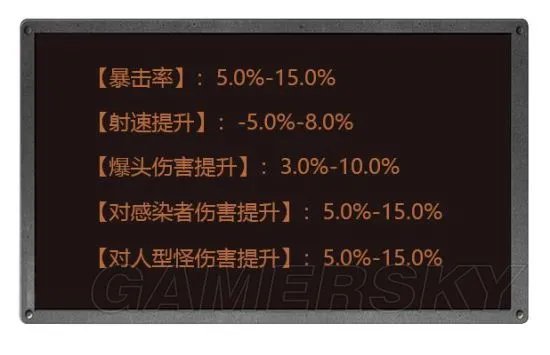 明日之后武器特效详解 武器特效详细说明一览