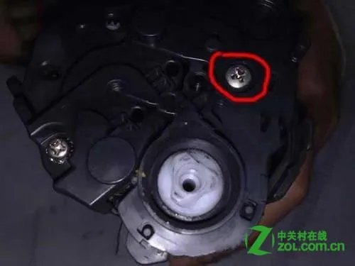 HP 1007打印机加粉图解