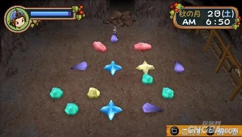 PSP《牧场物语：蜜糖村和大家的心愿》矿场攻略