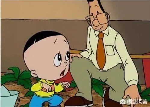 动画片《大头儿子小头爸爸》中，小头爸爸为什么有个大头儿子？