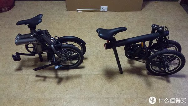小米骑记 & 云马mini 两小电动助力折叠车多图细节比较