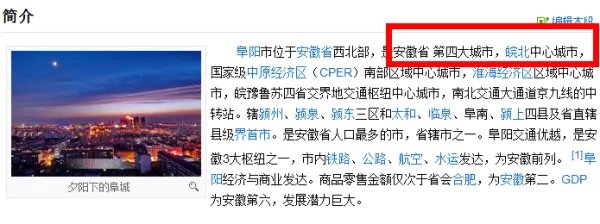 安微阜阳怎么样