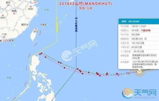 福建台风最新消息2018 22号台风山竹会影响福建吗