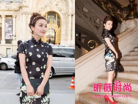 吴昕旗袍亮相 吴昕旗袍造型吸人眼球