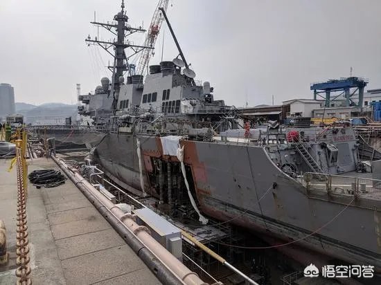 如何看待特朗普访日，“麦凯恩”号军舰“蒙面”？