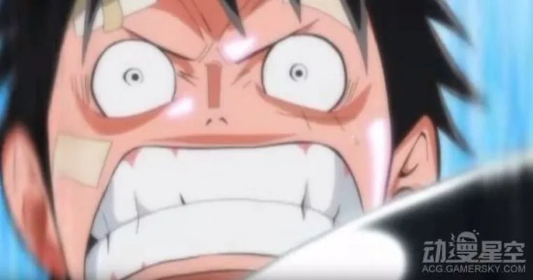 《海贼王》动画第743话先行图 路飞单挑大将藤虎