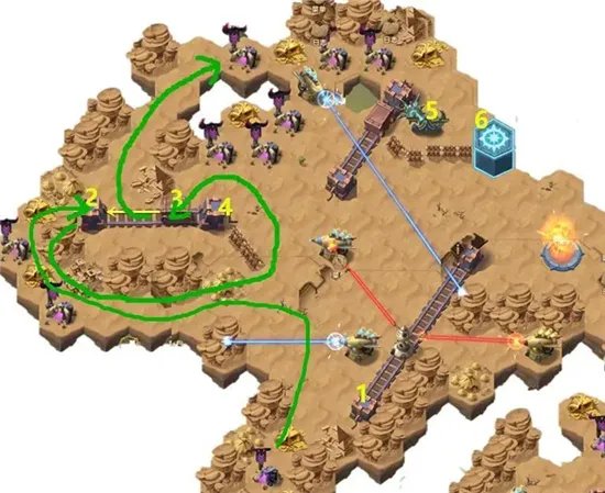 剑与远征哭嚎荒漠图文攻略 哭嚎荒漠通关路线及打法详解