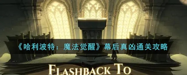 《哈利波特：魔法觉醒》幕后真凶通关攻略