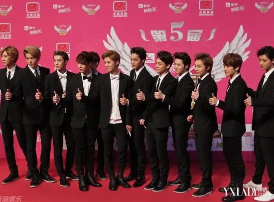 音乐风云榜新人盛典exo来袭EXO、TFBOYS同台