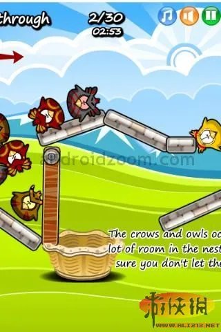 iPhone游戏《母鸡找小鸡》画风清新可爱佳作