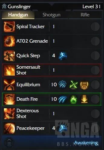 《失落的方舟》女枪手1-50级加点指南