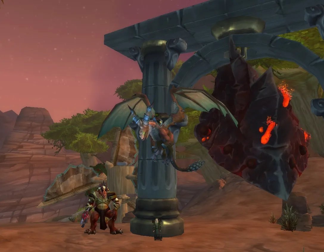 死亡之翼掉落的坐骑什么样子的啊？？？