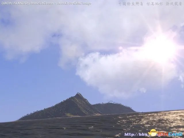 武装突袭3 中国钓鱼群岛MOD 仿真地形