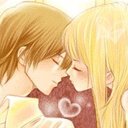 QQ非主流情侣亲吻闪动头像