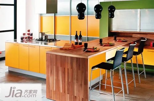 9种鲜艳厨房配色 让你瞬间爱上厨房