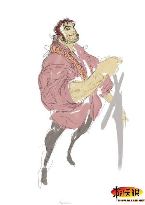 《创世纪战4》角色原画集曝光 颇具金亨泰风格