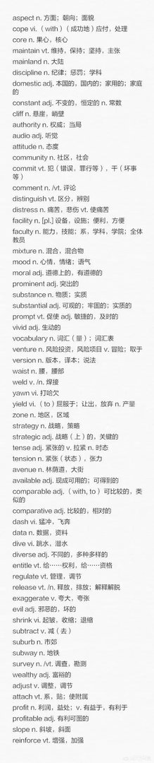 英语4级高频词汇有哪些，该怎样背呢？