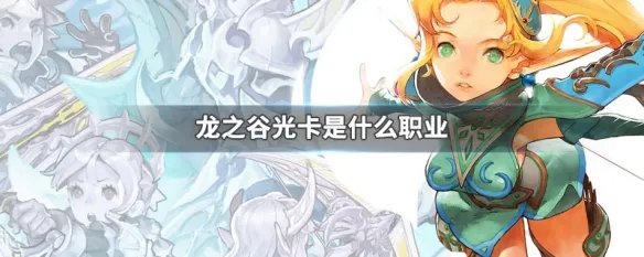 龙之谷光卡是什么职业