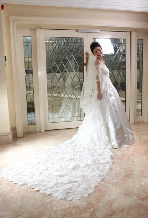 中国设计师兰玉的婚纱有名吗？有哪些女明星穿过？