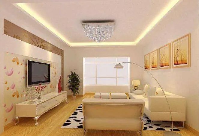 客厅水晶灯图片 水晶灯轻奢客厅装饰