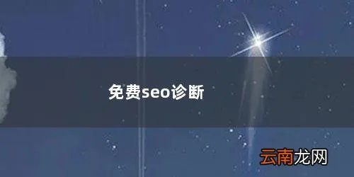 免费seo诊断