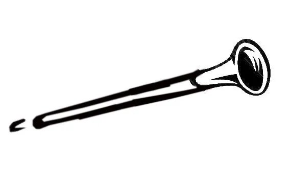 乐器黑管怎么画？