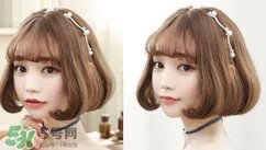 内扣梨花头短发_梨花头短发发型图片