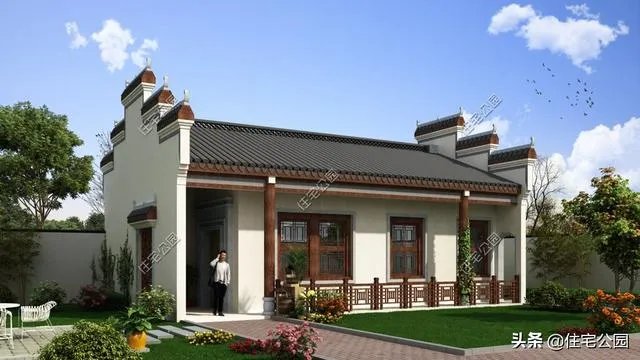 求农村120平一层小别墅设计图？