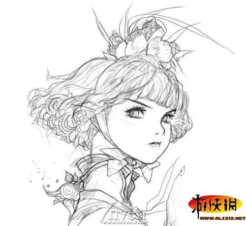 《创世纪战4》角色原画集曝光 颇具金亨泰风格