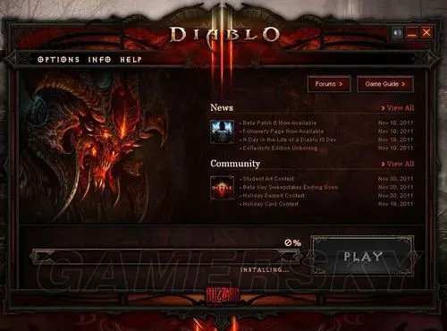 《暗黑破坏神3》Beta测试客户端安装图文流程