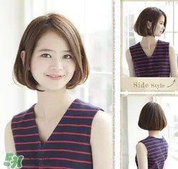 内扣梨花头短发_梨花头短发发型图片