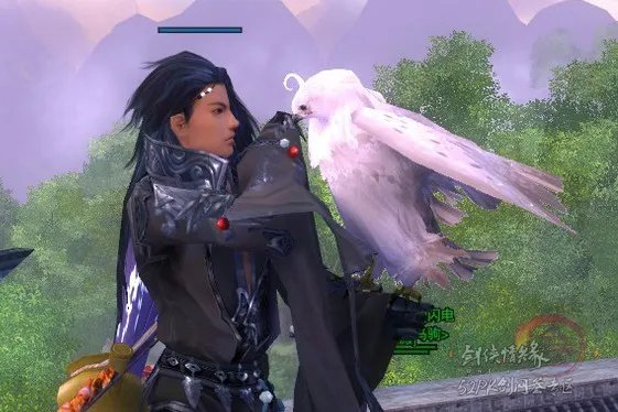 剑网3丐帮宠物隼五种外观游戏实景截图整理